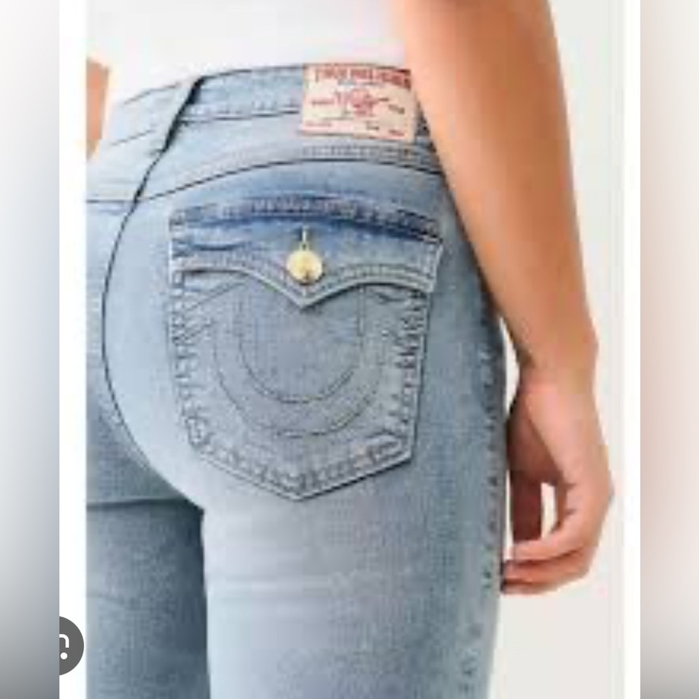 True Religion HALLE MID RISE SUPER SKINNY JEAN